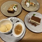トラットリア チェーレレ - デザート4種類