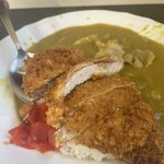琉菊 - カレーライス600円。カツカレー700円。さぁこのトンカツはいくらだ⁈
