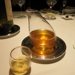 レフェルヴェソンス - 26年7月　鮎のコンソメ　スガハラガラスで