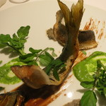 レフェルヴェソンス - 26年7月　鮎　骨付きの身、ヒレ