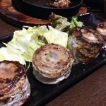 ごはんや 晴ちゃん - 太刀魚の梅肉ロール焼