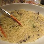 B級酒場まっちゃげ - キノコのクリームパスタ2014/07