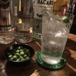 バーソーダ - ジントニック