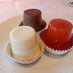 村上開新堂 レストラン - 開進堂ゼリー（通常2種のところ1つ追加オーダー）