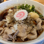 麺家 たけ田 - チャーシューで無く牛バラ肉？