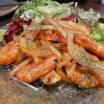 牡蠣貝鮮かいり - ガーリックシュリンプ！