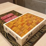 恵比寿 うしみつ - 和牛の雲丹ユッケドック