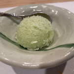 鮨 福原 - シャーベット（2025年2月27日撮影）