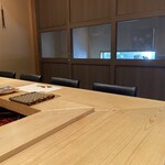 鮨 福原 - 店内（2025年2月27日撮影）