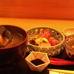 Nihon Ryouri Tai - H26/3鯛茶づけお造りセット