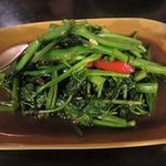 サバイクラパオ - 空芯菜炒め2014/06