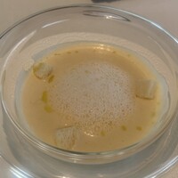 レストランアビエント - セロリのポタージュ
