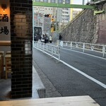 大衆食堂みゆき - テラス席だと踏切の音がちょっとうるさいｗ