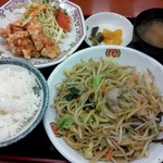 Gyouza No Oushou - 焼そば定食　777円税込