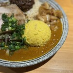 吉田カレー  - ポテトサラダ