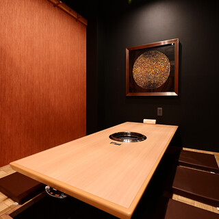 特別な日を彩る贅沢な個室は、記念日や家族焼肉、接待に◎