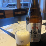 parade2 - アサヒスーパードライ瓶で乾杯