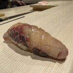 鮨 にし岡 - アジ（神奈川