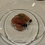 鮨 にし岡 - キハダマグロ（神奈川