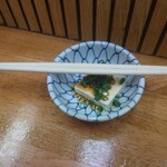 金田 - お通し　冷奴