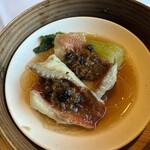 日比谷聘珍樓 - お魚とトウチジャンですかね？