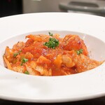 トリワイン ＰＩＫＯＳＨＨＨＵ - うどと鶏もも アラうどと鶏もも アラビアータソースビアータソース