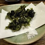 どんこ - 青さ天ぷら