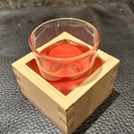 神楽坂 鉄板焼 向日葵 - お口直しの？？失念