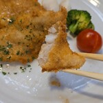 キッチン ブルー グローブ - 角の衣はサクッと