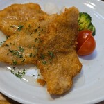 キッチン ブルー グローブ - 外側のフライから