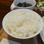 キッチン ブルー グローブ - ご飯大盛のアップ