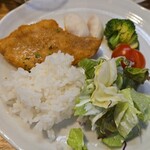 キッチン ブルー グローブ - ワンプレートへ