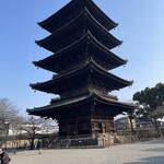 貝だし麺 きた田 - 東寺　五重塔