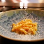 チーズソースの生パスタ