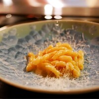 銀座うかい亭 - チーズソースの生パスタ