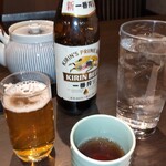 瀬戸内味覚処 芸州 本店 - キリン一番搾り瓶ビール