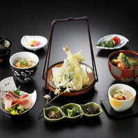 御造りと天麩羅御膳 加賀遊膳