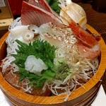 酒と食遊人 みなと - 刺身桶盛り