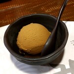 酒と食遊人 みなと - こがしキャラメルのアイス