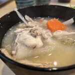 さかなや魚平 - アラ汁（真鯛）