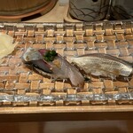 鮨 からく - 小肌とアジ
