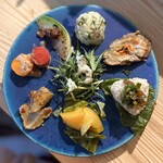 Mer海と芸術の家 - 季節の推し野菜プレート(冬)