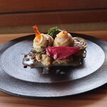 さじこよみ - 穴子と天然エビのロトーレ