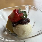 妙見石原荘 食菜石蔵 - サツマイモアイス