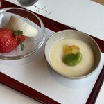 妙見石原荘 食菜石蔵 - 豆乳プリン