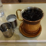 アロマ珈琲 - アイスコーヒー：４５０円