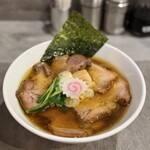 手打ち 蓮 - 醤油チャーシュー麺