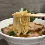 手打ち 蓮 - 醤油チャーシュー麺