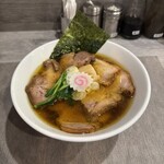 手打ち 蓮 - 醤油チャーシュー麺