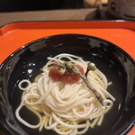 一石三鳥 - 梅にゅう麵